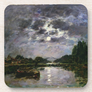 The Effect of the Moon, 1891 (oil on canvas) Coaster