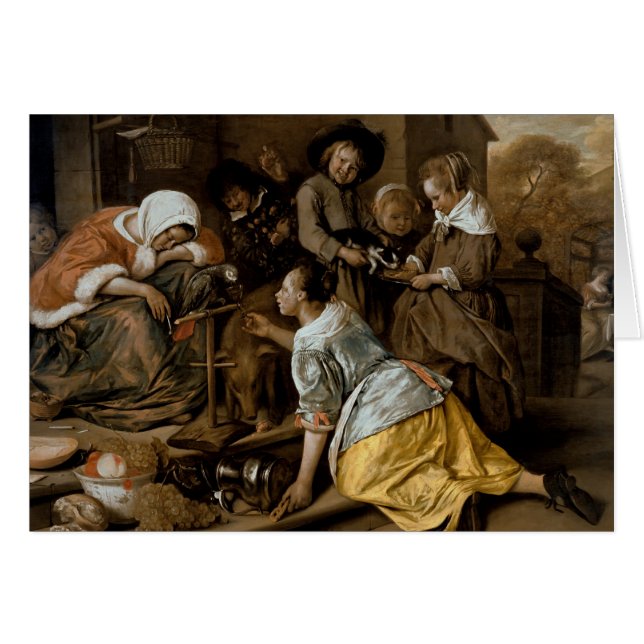 The Effects of Intemperance, c.1663-65 (Front Horizontal)