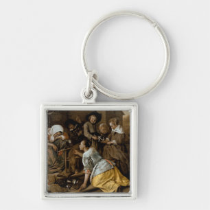 The Effects of Intemperance, c.1663-65 Key Ring