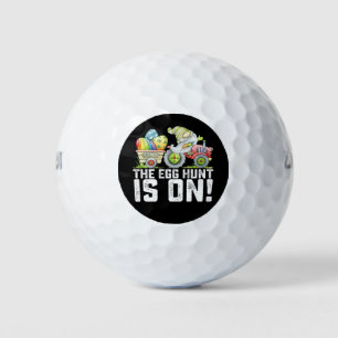 The Egg Hunt Is On Gnome Funny Easter Golf Balls