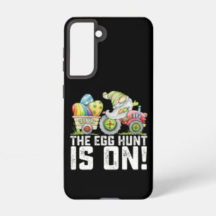 The Egg Hunt Is On Gnome Funny Easter Samsung Galaxy Case