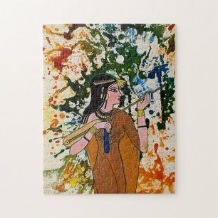 The Egyptian Enchantress by Michael Moffa Jigsaw Puzzle