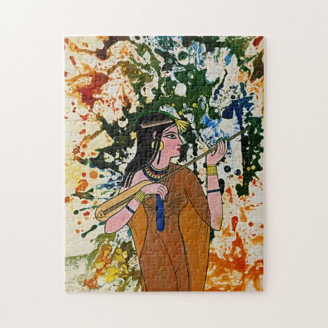 The Egyptian Enchantress by Michael Moffa Jigsaw Puzzle (Vertical)