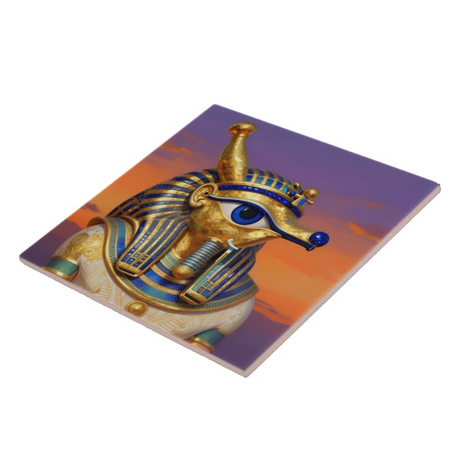 The Egyptian Eye´5 Ceramic Tile (Side)