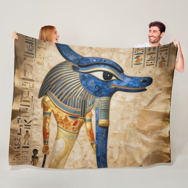 The Egyptian Eye´5 Fleece Blanket (In Situ)