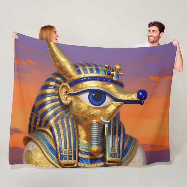 The Egyptian Eye´5 Fleece Blanket (In Situ)