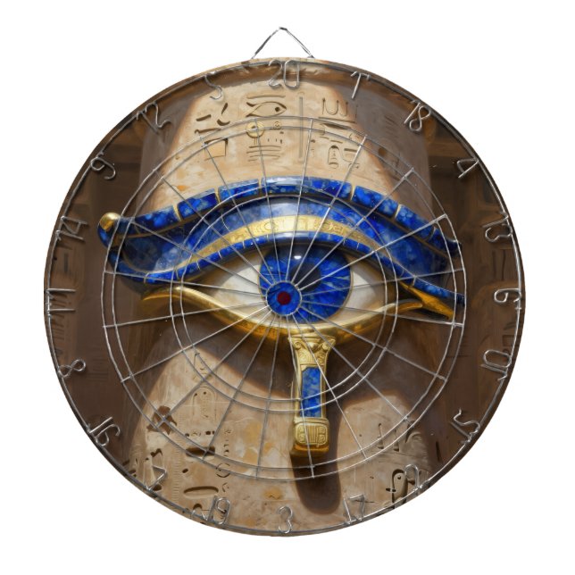 The Egyptian Eye´6 Dartboard (Front)