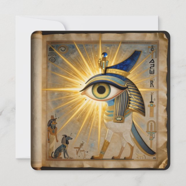 The Egyptian Eye´6 Holiday Card (Front)