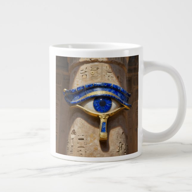 The Egyptian Eye´6 Large Coffee Mug (Right)