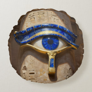 The Egyptian Eye´6 Round Cushion