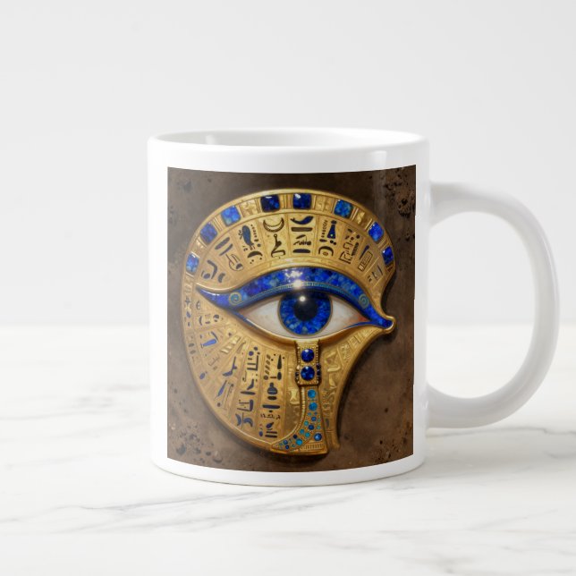 The Egyptian Eye´7 Large Coffee Mug (Right)