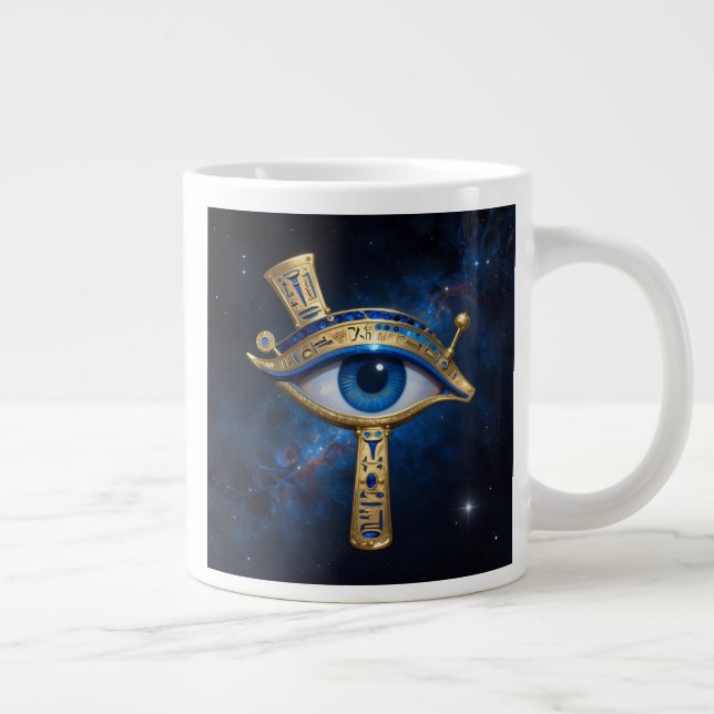 The Egyptian Eye´7 Large Coffee Mug (Right)