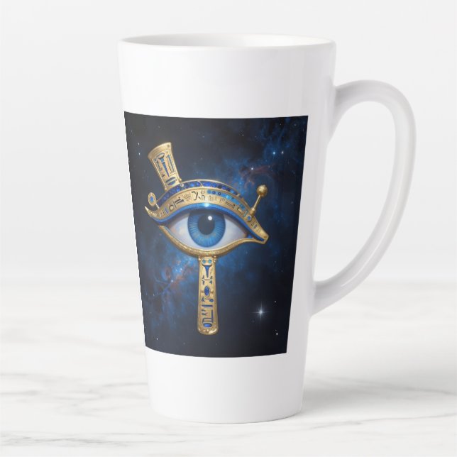 The Egyptian Eye´7 Latte Mug (Right)
