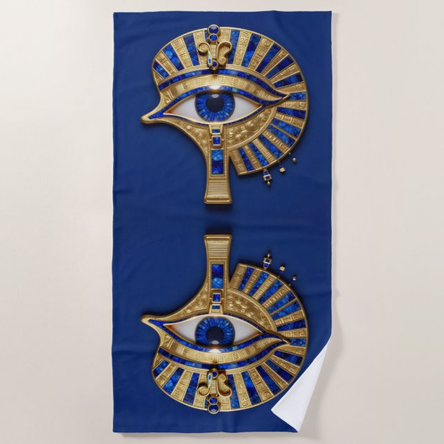 The Egyptian Eye´8 Beach Towel (Front)