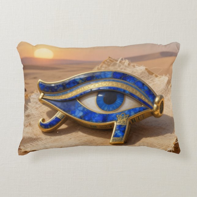 The Egyptian Eye´9 Decorative Cushion (Front)