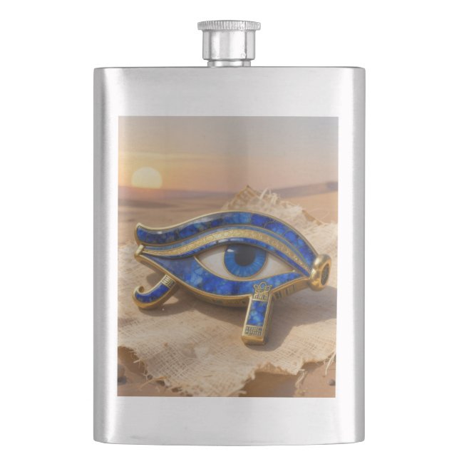 The Egyptian Eye´9 Hip Flask (Front)