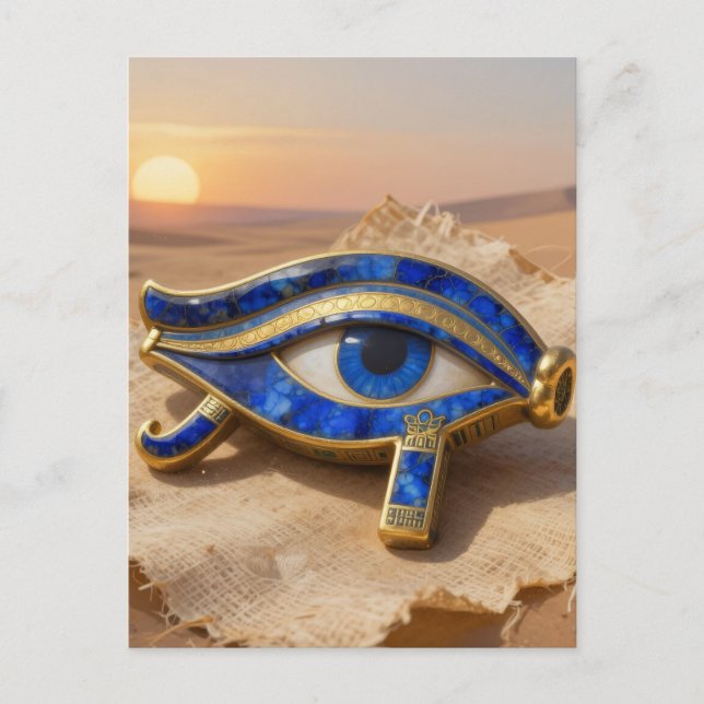 The Egyptian Eye´9 Holiday Postcard (Front)