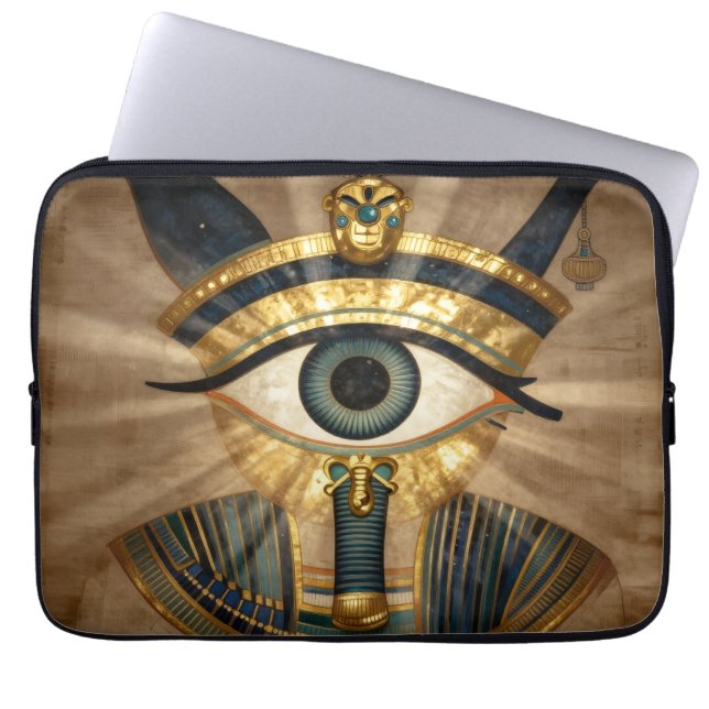 The Egyptian Eye´9 Laptop Sleeve (Front)