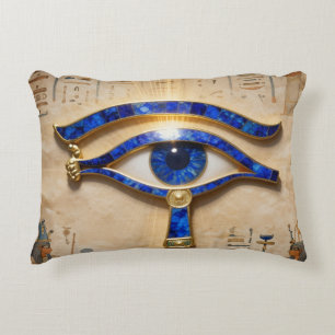 The Egyptian Eye  Decorative Cushion