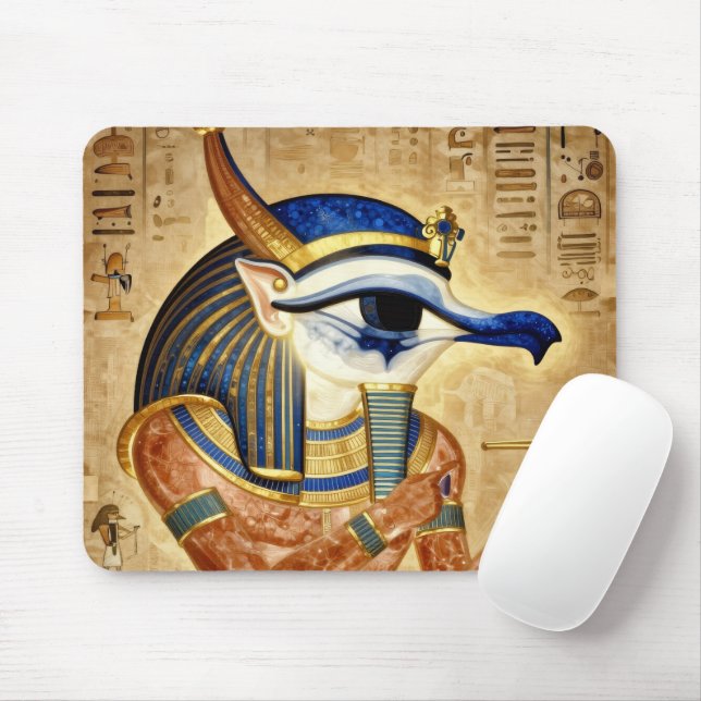 The Egyptian Eye Mouse Pad (With Mouse)