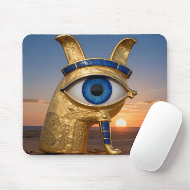 The Egyptian Eye Mouse Pad (With Mouse)