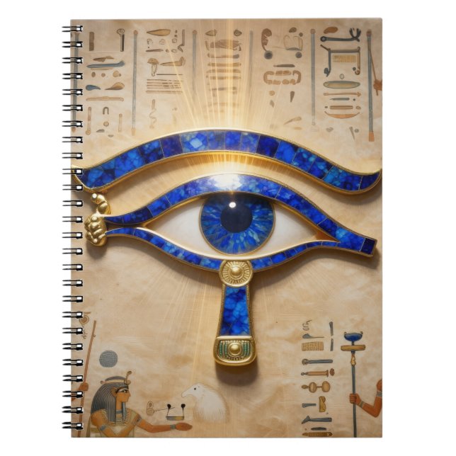 The Egyptian Eye  Notebook (Front)