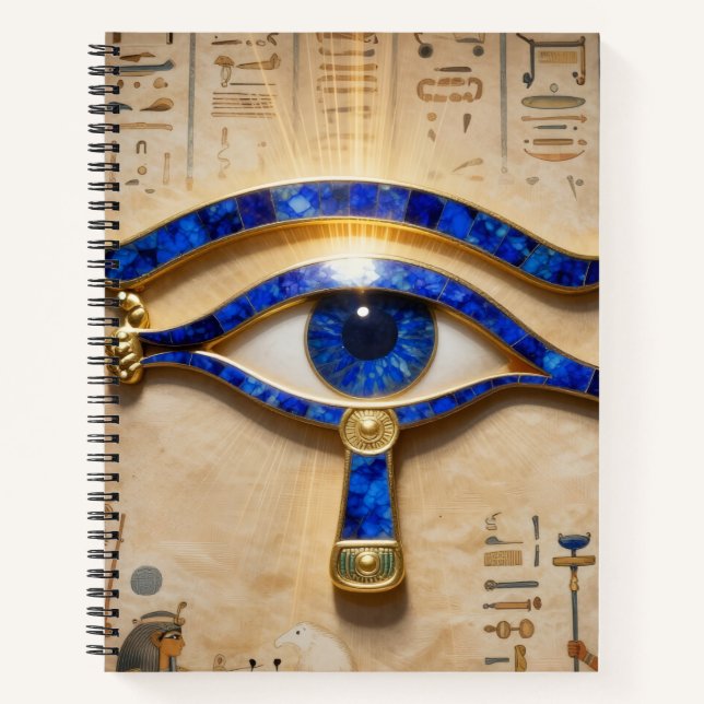 The Egyptian Eye  Notebook (Front)