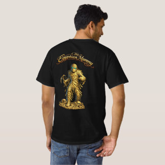 The Egyptian Mummy Glowing Eyes Warrior Dark  T-Shirt