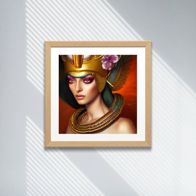 The Egyptian Queen Fantasy Art Poster (Creator Uploaded)