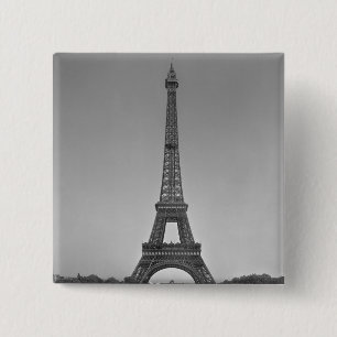 The Eiffel tower, 1887-89 15 Cm Square Badge
