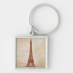 The Eiffel Tower, 1889 Key Ring