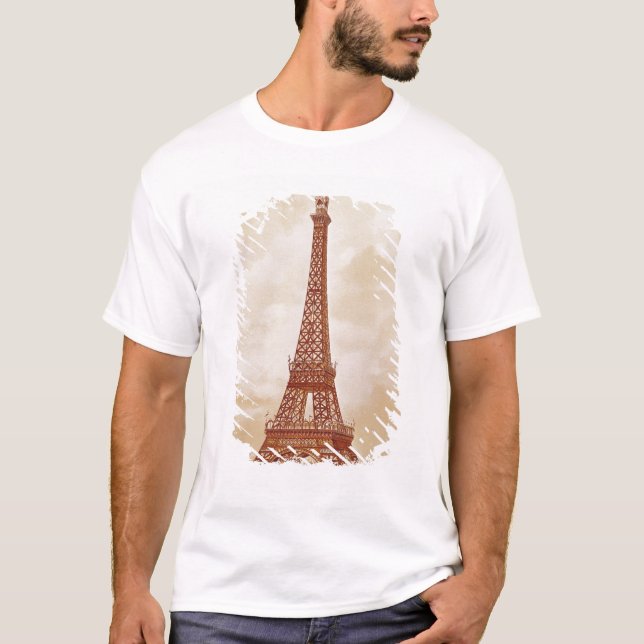The Eiffel Tower, 1889 T-Shirt (Front)