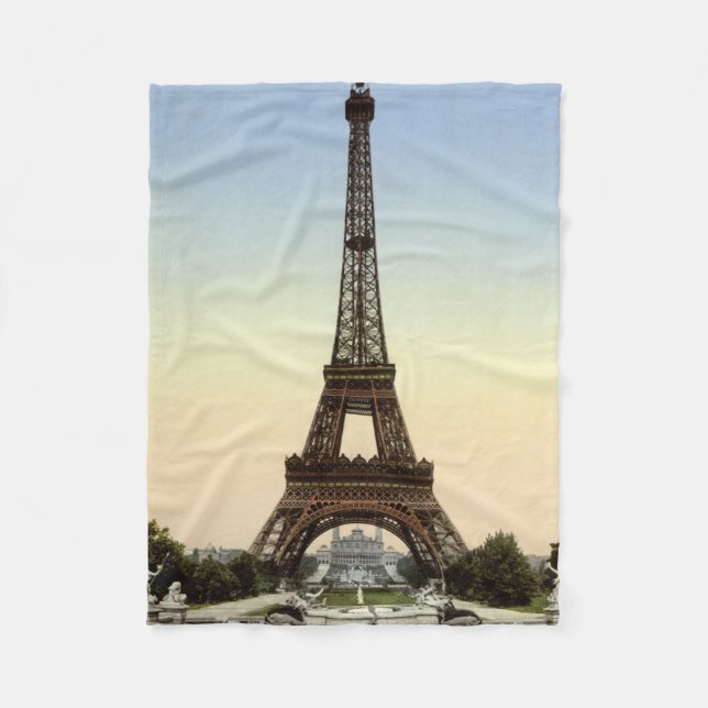 The Eiffel Tower Fleece Blanket (Front)