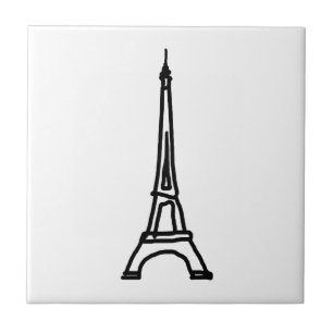 The Eiffel Tower / France Ceramic Tile