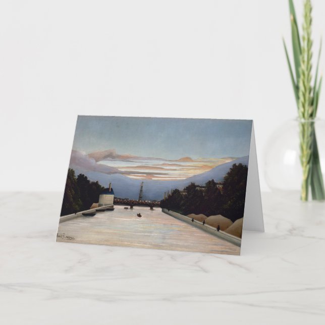 The Eiffel Tower | Henri Rousseau Card (Front)