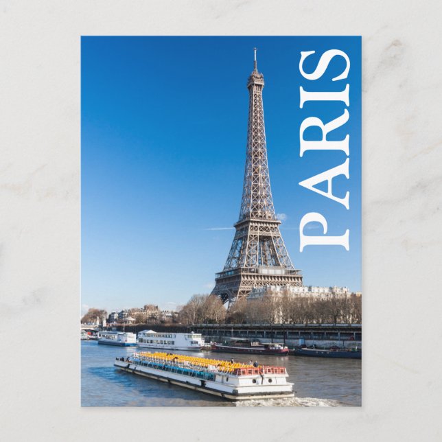 The Eiffel Tower in Fall | Paris, France Postcard (Front)