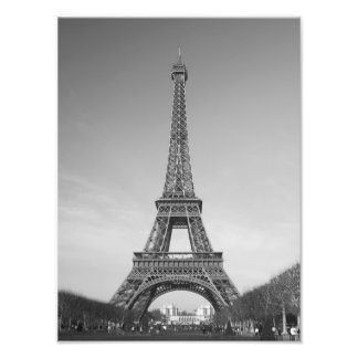The Eiffel Tower in Paris France Print