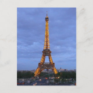 The Eiffel Tower Paris France Postcard