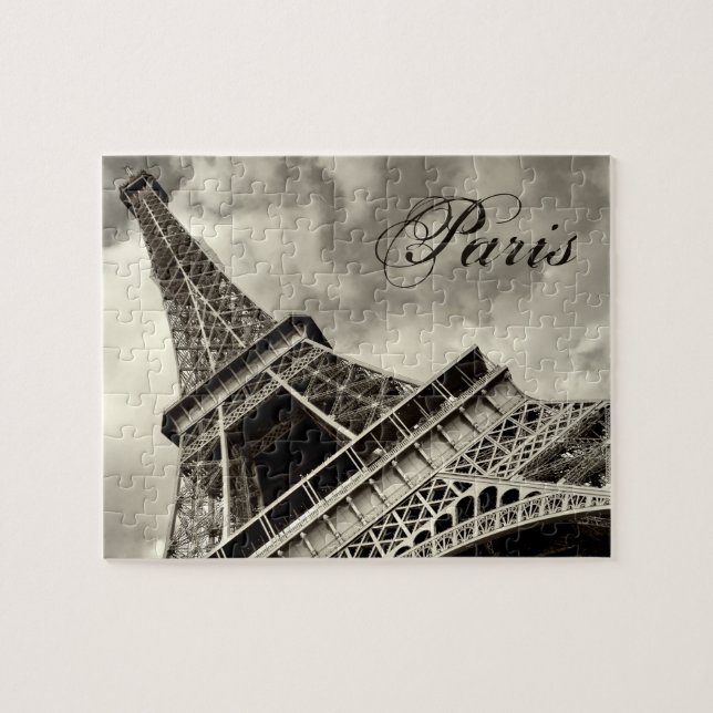 The Eiffel Tower Paris Jigsaw Puzzle (Horizontal)