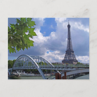 The Eiffel Tower Postcard