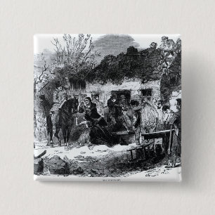 The Ejectment 15 Cm Square Badge