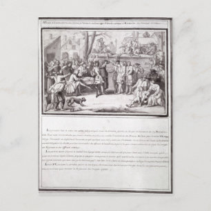 The Election of the Militia Postcard