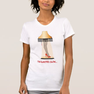 The Electric Glow... – Retro Holiday Lamp Design T-Shirt