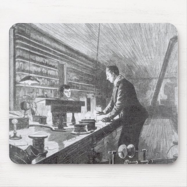The Electric Light Mouse Pad (Front)