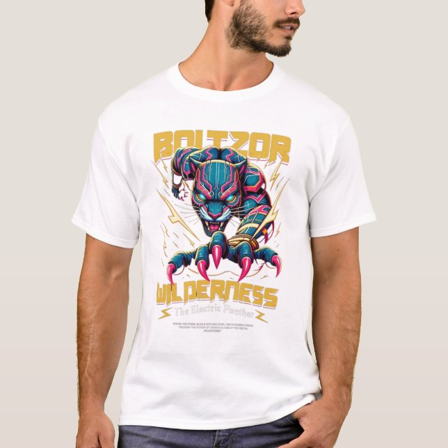 The Electric Panther T-Shirt (Front)