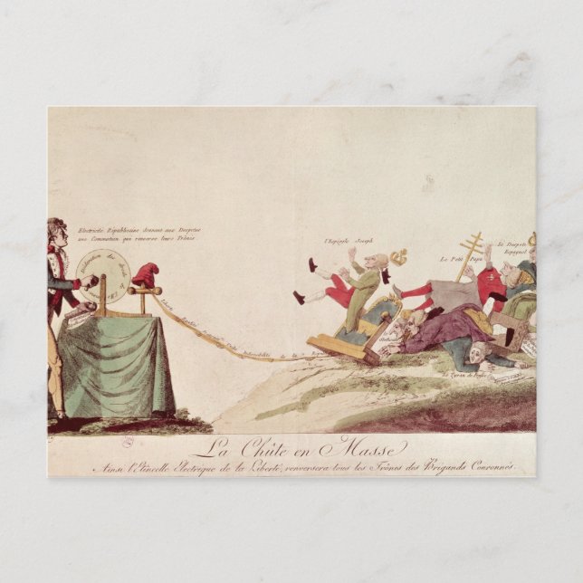 The Electrical Spark of Liberty' Postcard (Front)