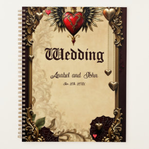 The elegance and mysticism of the Gothic heart. Planner