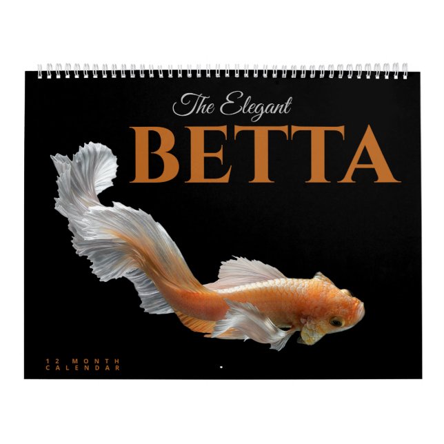 The Elegant Betta Calendar (Cover)