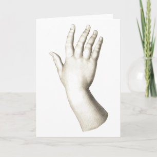 The Elegant Hand - Greeting Card