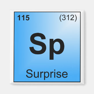 The Element of Surprise Magnet